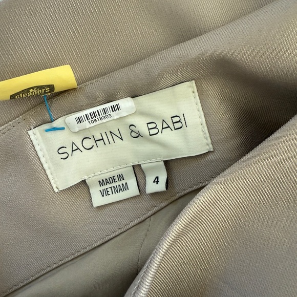 Sachin + Babi Bonnie One-Shoulder Dress Pewter - Picture 8 of 10